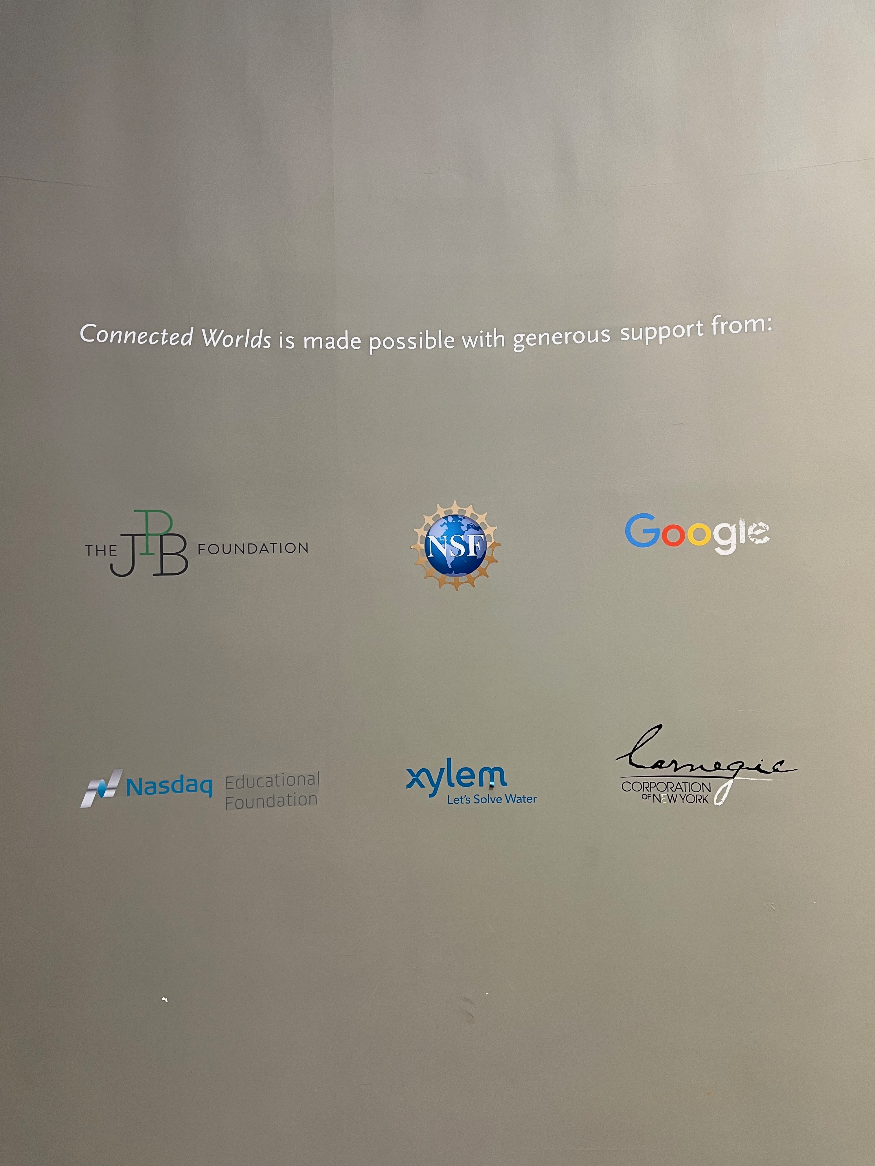 Connected Worlds Sponsors